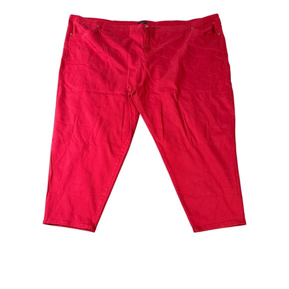 Universal Standard Pants - 2/$30 NEW Universal Standard Red Seine High Rise Skinny Jeans 27” Scooter 40